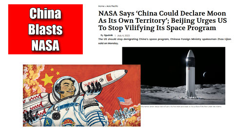 The Friday Vlog China Blasts NASA Over Territorial Moon Claim
