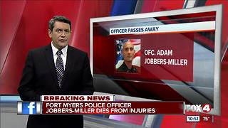 Fort Myers Police Officer Jobbers-Miller dies from injuries