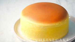 日式舒芙蕾芝士蛋糕 食譜 [MUSIC] ┃Japanese Soufflé Cheesecake
