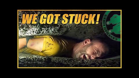 The worst claustrophobic caving you will ever see. _TRIGGER WARNING