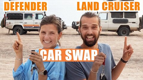 We exchange our Defender for a Toyota (World Tour Expedition)