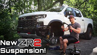 DIRT KING Suspension Install on my 2022 Silverado ZR2!