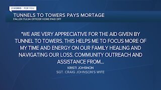 Tunnels to Towers Pays Off Mortgage