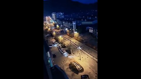 Thousands of crows invade the city of Lanzhou in China