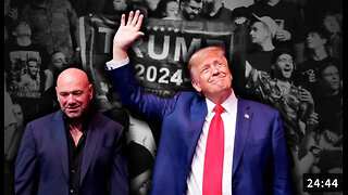 Donald Trump Blows The Roof Off Of UFC 302 Then Tells Media He Will Declassify Epstein Files