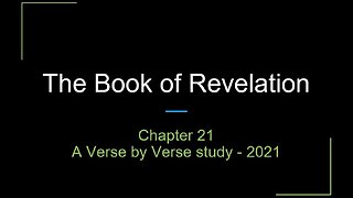 Revelation Chapter 21