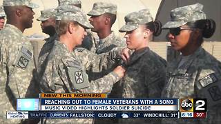 Music video highlights unseen issue of suicide among female veterans