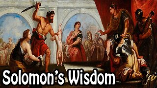 Why God gave Solomon Divine Wisdom and Prosperity