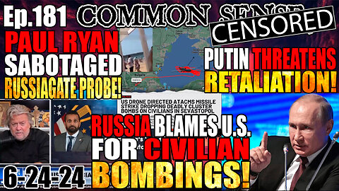 Ep.181 RUSSIA BLAMES US FOR CIVILIAN BOMBINGS, THREATENS RETALIATION! PAUL RYAN SABOTAGED RUSSIAGATE PROBE! AND MUCH MORE NEWS!