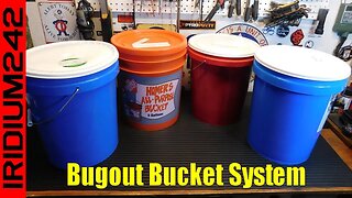 My Bugout Bucket System - An Easy Approach!