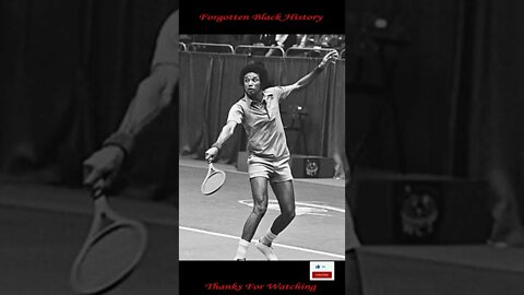 Arthur Ashe | Forgotten Black History