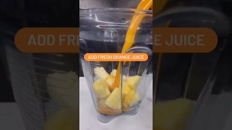 Vegan Pineapple Orange Smoothie