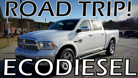 ROAD TRIP! - 2015 RAM 1500 ECODIESEL LARAMIE LONGHORN TRUCK