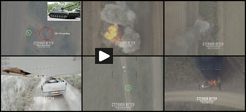 Siversk area: Russian UAV burns AFU 2S1 Gvozdika self-propelled gun and car
