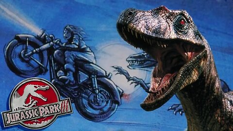 The Mysterious Velociraptor Motorcycle Chase That Was Cut From Jurassic Park 3