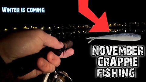 Gulp Minnow FISHING With Light Tackle For Crappies in November!