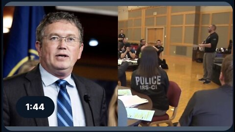Massie Sounds The Alarm on IRS Training Video