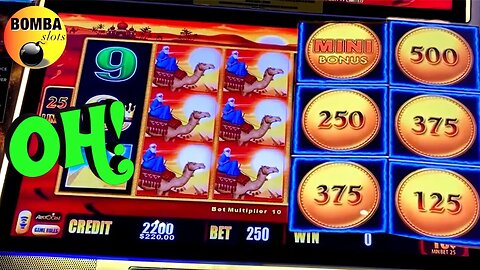 Started BETTING $25/Spin Then This HAPPENS! 🐪 #casino #slotmachine
