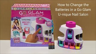 How to Change the Batteries in a Go Glam Unique Nail Salon