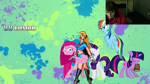 My Little Pony Characters (Twilight Sparkle, Rainbow Dash, And Rarity) VS Supergirl In A Battle