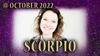 SCORPIO ♏ Collective Support is Coming In! 💜 OCTOBER 2022