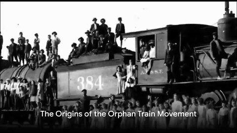 Between 1854 and 1925 over 250,000 orphans were shipped on trains to reshape the midwest... ?? The