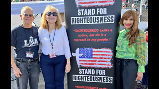 Hal Drew & Doris Fitzgerald Interview at Reawaken America Tour Washington/Idaho Border 9-17-22 Day 2