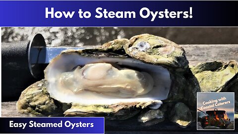 How To Steam Oysters!