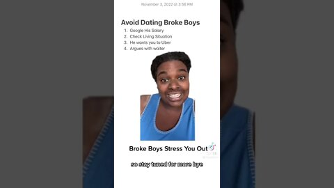 Fashion Model Details How To “Avoid Dating Broke Boys” #tiktok
