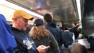 Milwaukee Brewers fans pack Amtrak trains to Chicago for crucial Game 163 tiebreaker against Cubs