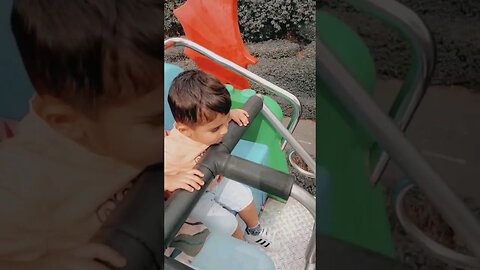 Toddlers reaction on kids rollercoaster #trending #viral #shorts #viralshorts #fun #reaction