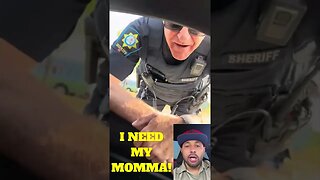 Frauditor Loses His Mind on Traffic Stop & Refuses to ID! #shorts