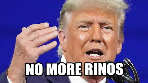 Trump: 'No More Money for RINOS'