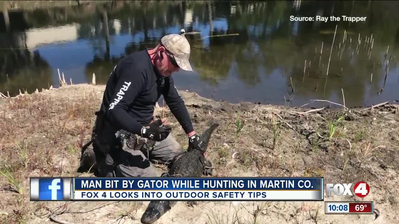 How to be on the look out for gators while hunting