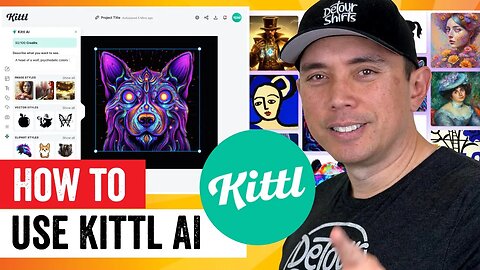 Kittl's New AI and How to Use It... Full Tutorial