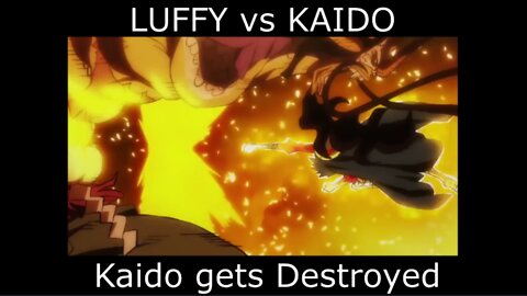 One Piece - Luffy vs Kaido