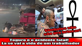 Toguro e o acidente fatal! La se vai a vida de um trabalhador