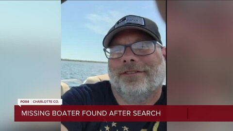 Missing boater who fell off pontoon boat found according to Officials