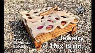 Wooden memory box / Jewellery Box / Keepsake Box Build