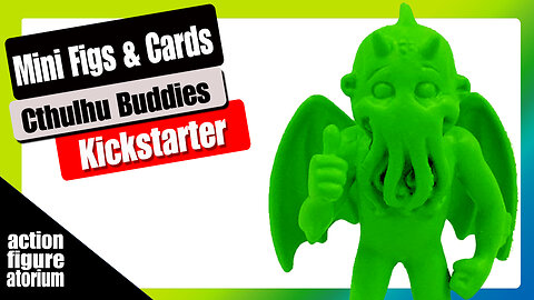 Cthulhu Mini Figs and Trading Cards | Kickstarter Review & Opinion | Not as bad as you think