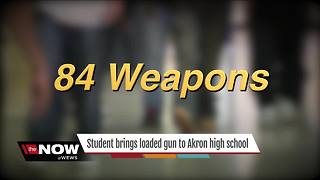 Student brings gun to Akron school