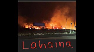 Wow !! Google Map Of Lahaina Fire !!!