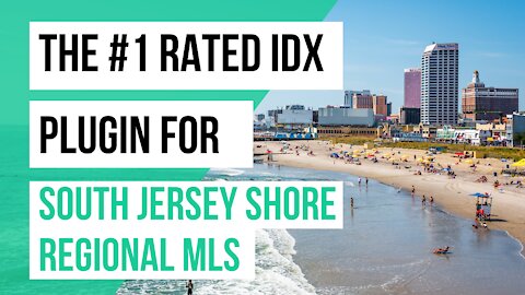 How to add IDX for South Jersey Shore Regional MLS to your website - SJSR MLS