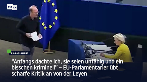 "Anfangs dachte ich, sie seien unfähig und ein bisschen kriminell" – Sonneborn an von der Leyen