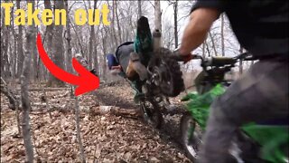 Ben takes out Dude Evan bro in the woods