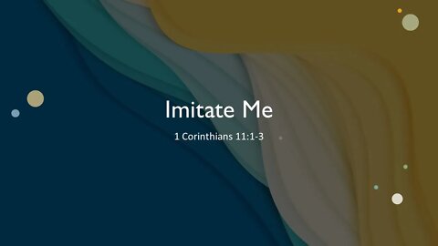 Imitate Me