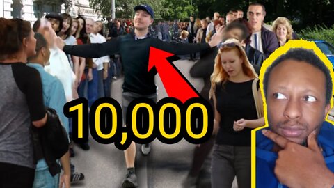Mr Beast Slaps 10,000 People In Extreme Competition