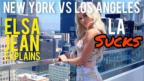 Elsa Jean on NY vs LA! Playboy Playmate is Passionate about New York & Los Angeles w/ Chrissie Mayr