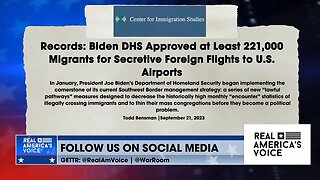 Biden Flying Migrants From Foreign Airports To U.S.