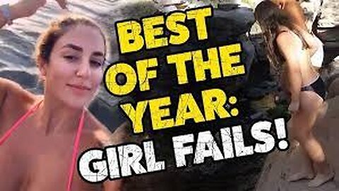 BEST GİRLS FUNNY VİDEOS┃FAİL COMPİLATİON 2024┃GİRLS FAİL Hot Moments